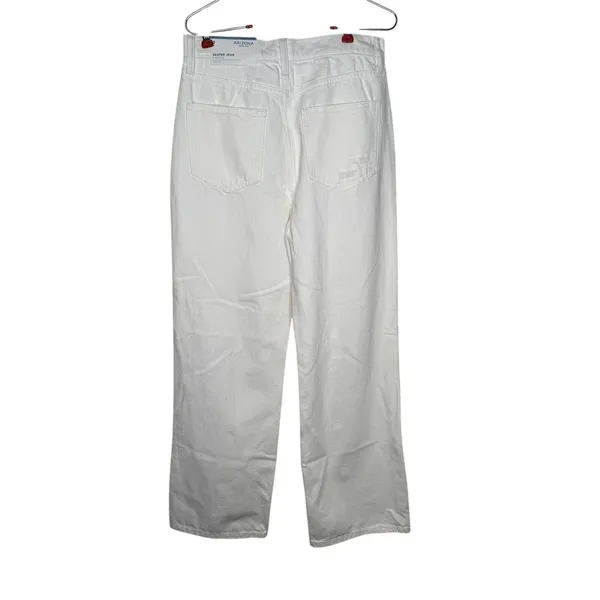 Arizona Jean Co. Women‎ Jeans Skater Slouchy Ripped Hi-Rise Wide Leg Sz.5 NWT - Image 6