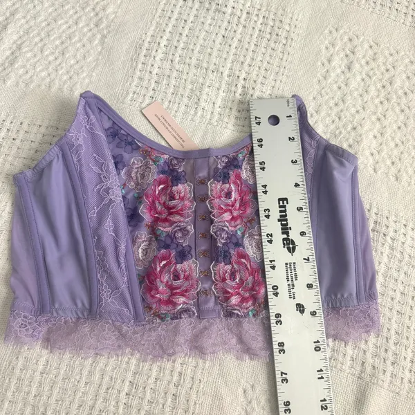 Victoria’s Secret large Dream Angels embroidered corset top BC 3250 - Image 10