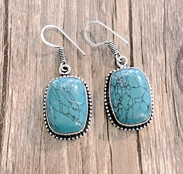 Santa Rosa Turquoise Necklace/Earrings - Image 7