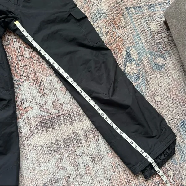 Obermeyer Utility Cargo Black Ski Snow Pants Waterproof Insulated Ladies Size 8 - Image 11
