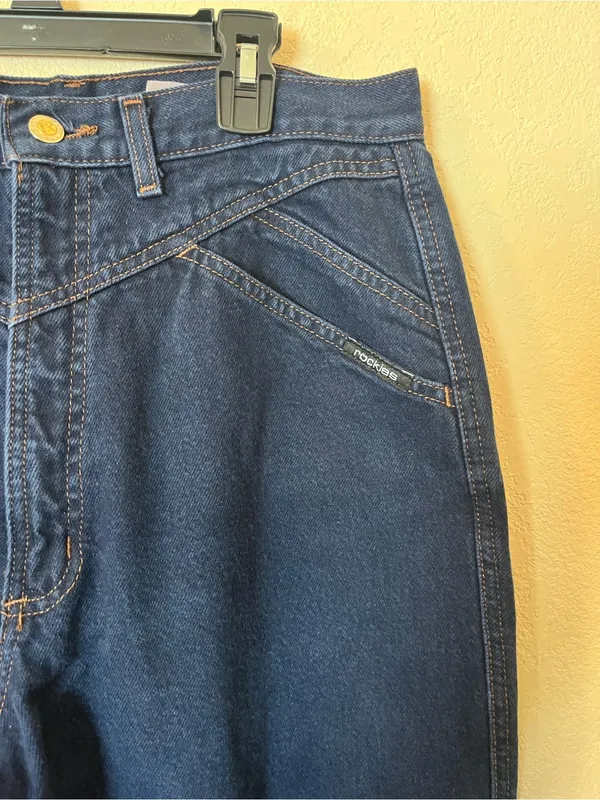 Vintage Rockies Jeans Blue Size 33 - Image 4