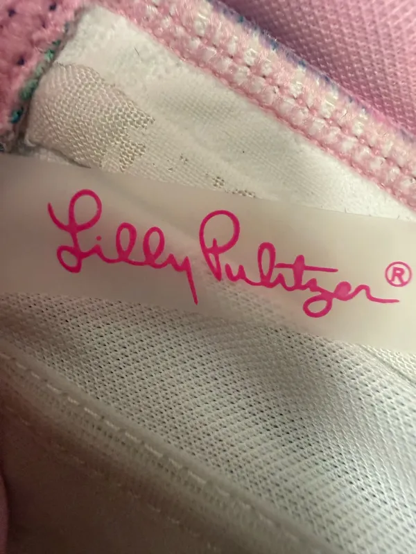 Lilly Pulitzer Flamenco Strapless One-Piece Swimsuit - Tropical Pattern Size 6 - Image 11