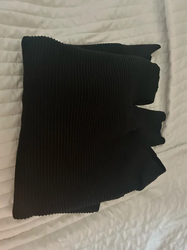 Aerie OFFLINE by Black Sweater Ribbed - Image 2