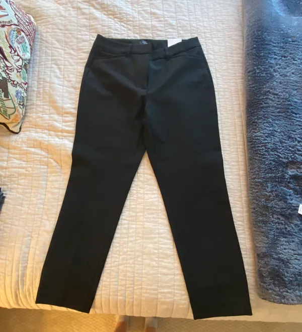 WHBH Comfort Stretch Slim Ankle Pants - Black - Image 4