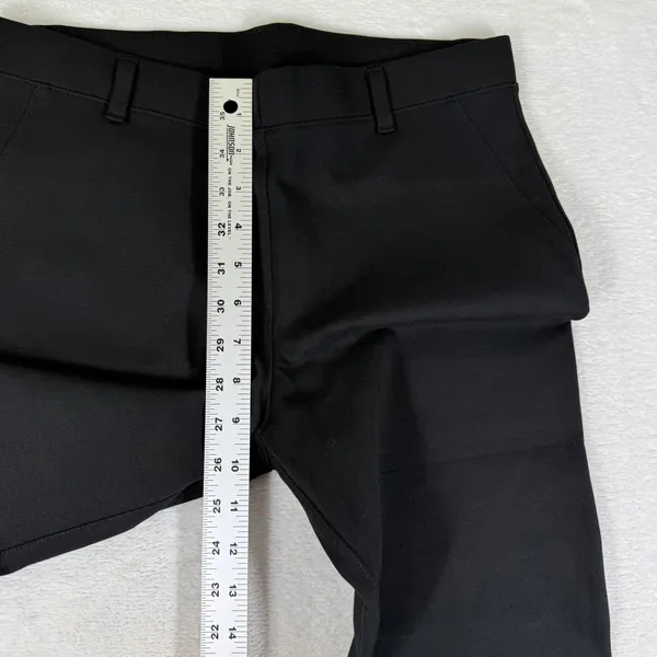 Quince Ultra-Stretch Ponte Bootcut Pants Black Size M LB24691-DKBIZ01-32364 - Image 4