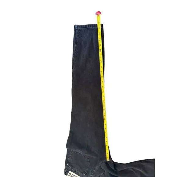 Ragged Priest Size 26 Straight Leg Jeans‎ Washed Black Alternative Grunge Baddie - Image 8