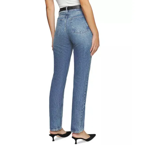 Reformation Cynthia High Relaxed Jean San Lucas wash Blue Jeans Size 27 - Image 2