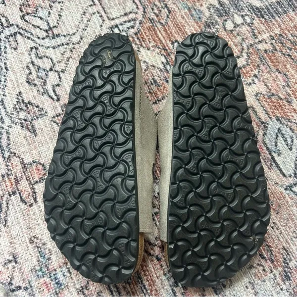 Birkenstock Arizona Shearling Sandals Suede Stone Coin Size 8.5 US 39 - Image 8