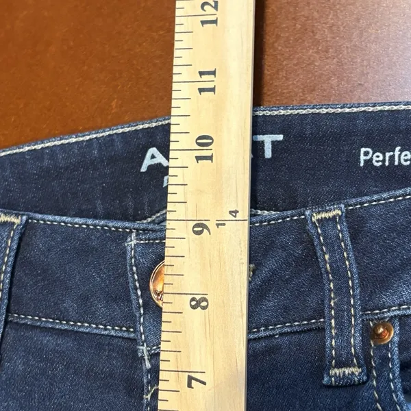 Ariat Jeans Womens 27R Blue Flare Perfect Rise Stretch Denim Dark Wash - Image 9