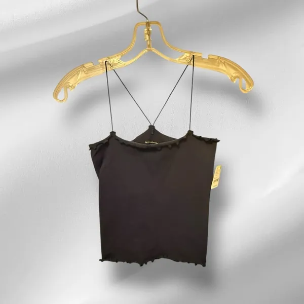 Intimately Free People Navy Crop‎ Camisole nwt - Image 2