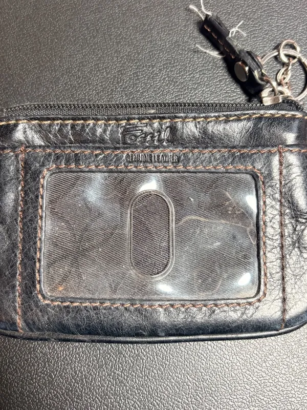 Fossil zip coin purse, vintage - Image 2