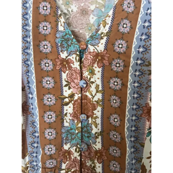 Matilda Jane Women's Just for a Moment Floral Midi Dress Size Small Boho Cottage - Image 4