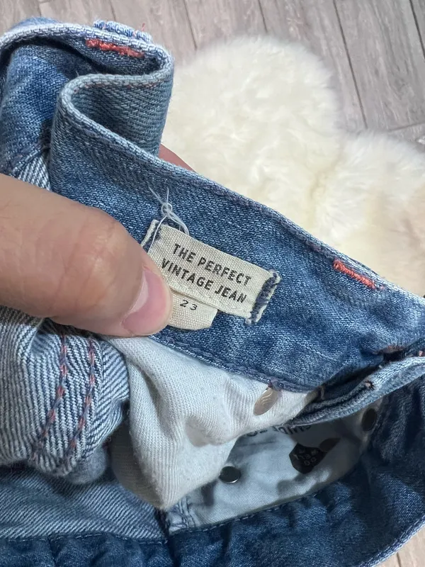 Madewell Straight-Leg Blue Denim Jeans - Image 6