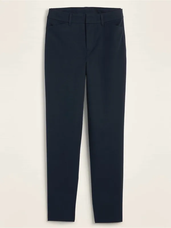 Old Navy High Waisted Pixie Black Straight-Leg Pants - Image 6