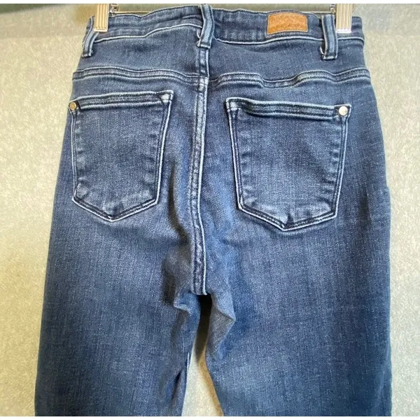Judy Blue Skinny Jeans Women's 3/26 Dark Wash Stretch Denim Casual Classic EUC - Image 5