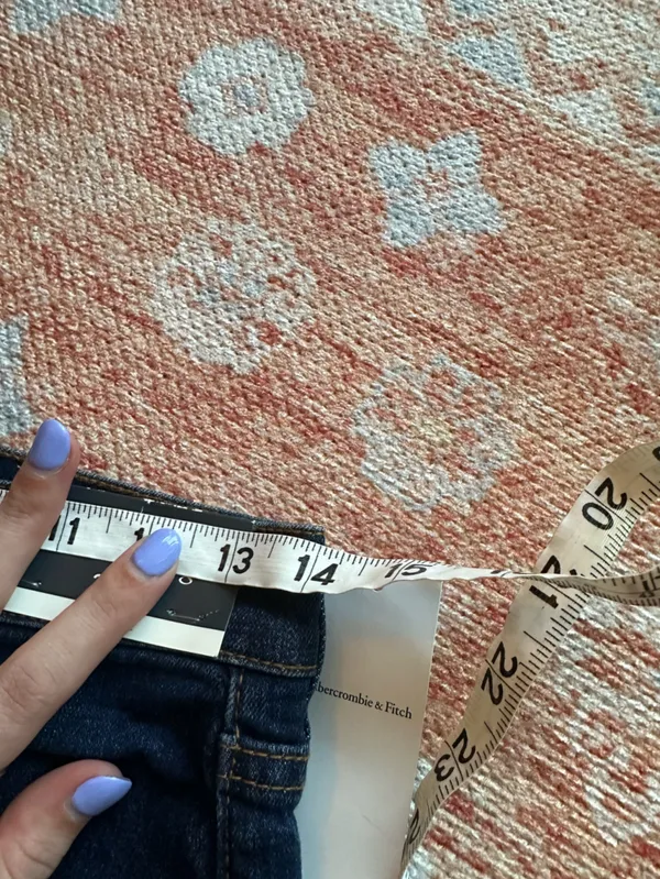 NWT Abercrombie and Fitch slim straight ultra high rise dark wash jeans size 27 - Image 6