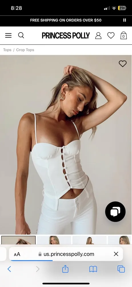 Princess Polly Corset Top - Image 3