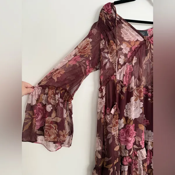 NWOT Vici Whisperfolk A Line Maxi Dress - Image 4