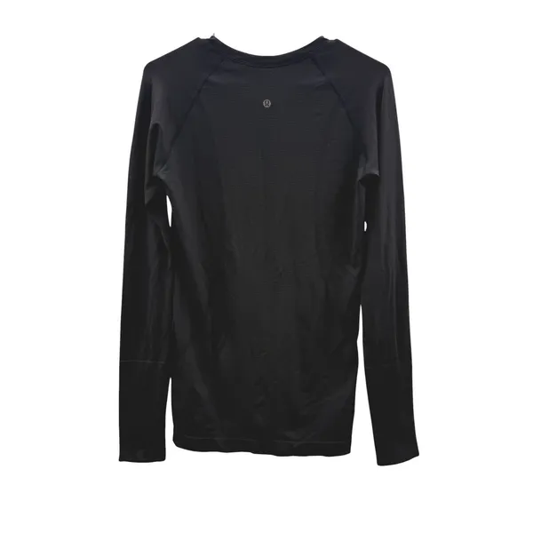 Lululemon Swiftly Tech Long‎ Sleeve 2.0 Womens 8 Black Running Yoga Top Shirt - Image 2