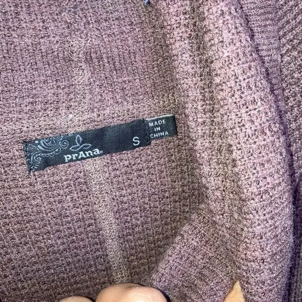 Prana Milani Merino wool Organic Cotton Blend Brown Sweater Dress Sm #776 - Image 8