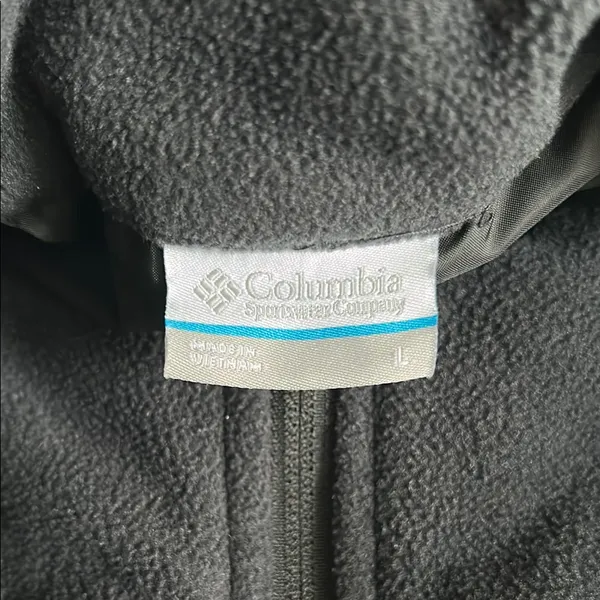 Black Columbia Puffer Vest - Image 3