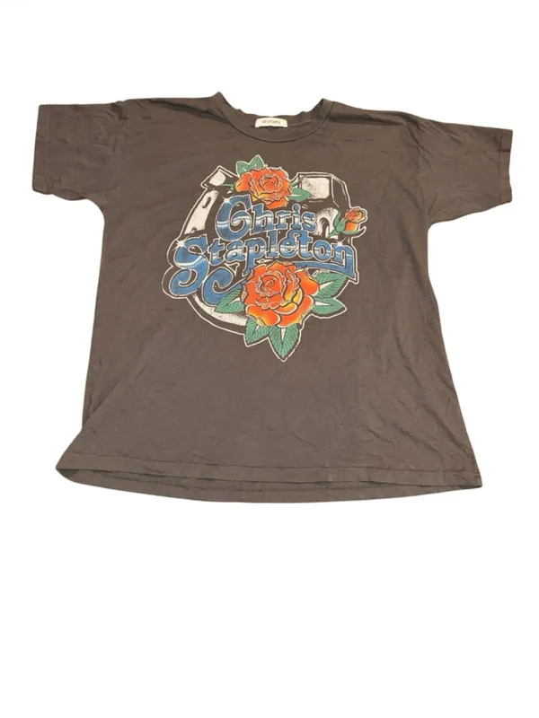 DAYDREAMER Chris Stapleton Horseshoe Merch Tee New w/o Tag MSRP $88 - Image 5
