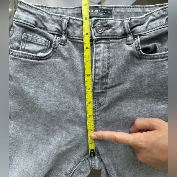 Primark Denim Co. Acid Wash Skinny Jeans in Gray Size 4 - Image 8