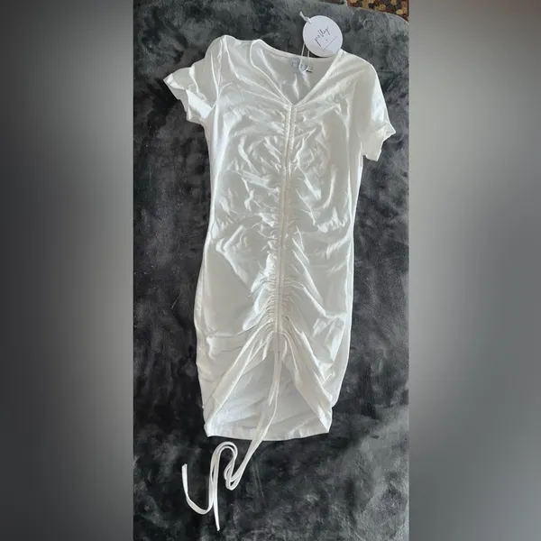 Princess Polly Viktoria Mini Dress in White Size 6 New with tag - Image 5