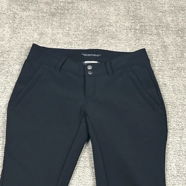 Columbia Ski Snow Pants Womens 6 Wind Block Black Boot Cut Snowboard Winter - Image 2