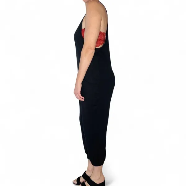 Wild Fable Black Casual Athletic Cropped Sleeveless Jumpsuit - Image 3