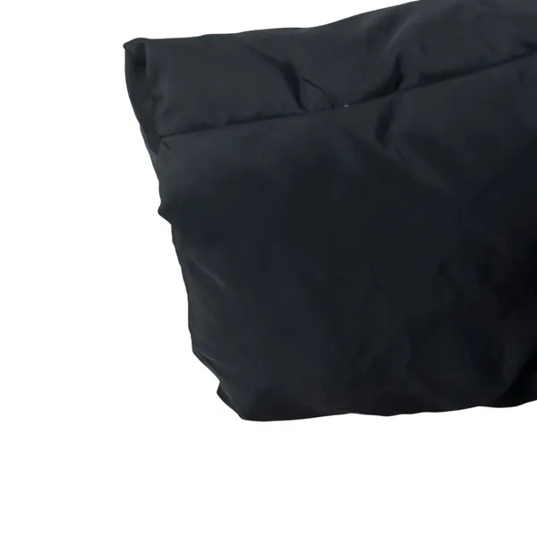 Calvin Klein Down Filled Jacket Coat Women's XL Tie Belt Zip Pockets‎ Black - Image 3