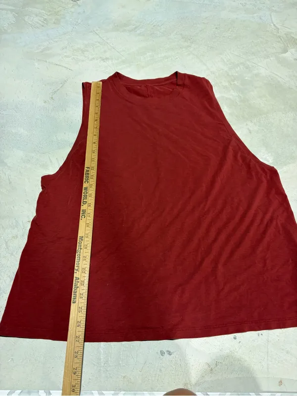 Lululemon Sleeveless Tank Top red/burnt orange - Image 2