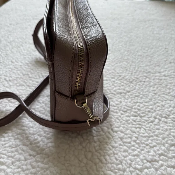 Kate Spade New York Orchard Street Arla Pebbled Leather Crossbody Bag Mauve Plum - Image 12