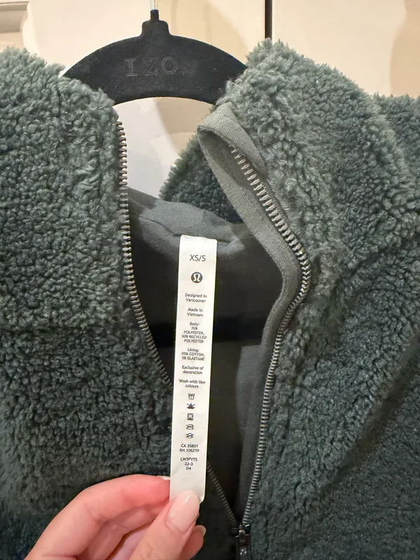 Lululemon Fleece Scuba Hoodie - Image 2