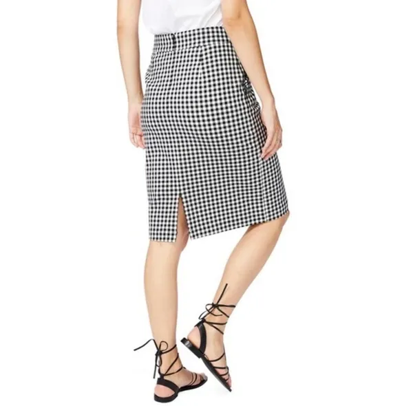 Court & Rowe Gingham Pencil Skirt - Image 3