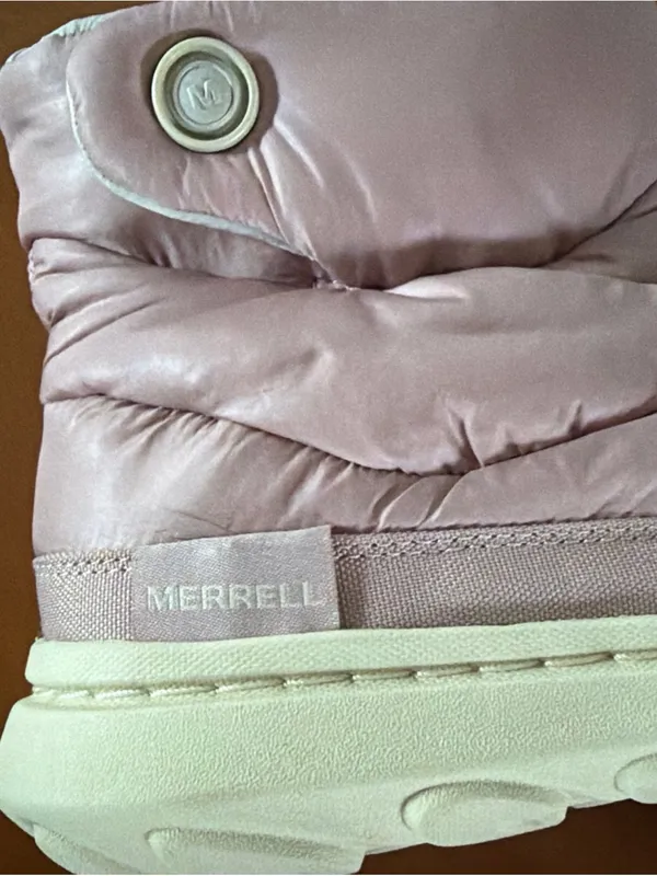 Merrell Women's Size 7 Hut Moc 2 Quilted mid-top puff boots. Adobe Rose. NWT - Image 12