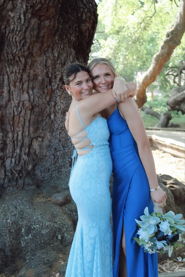 Royal blue prom dress Size 0 - Image 5