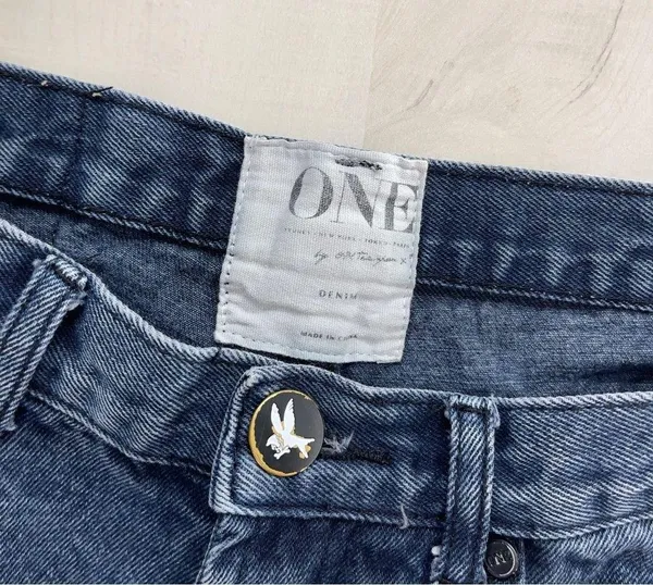 ONE TEASPOON DENIM bandits cutoff sexy distressed denim shorts black 24 - Image 4
