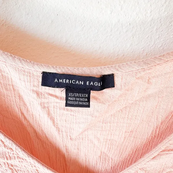 American Eagle Bell Sleeve Blouse - Image 3