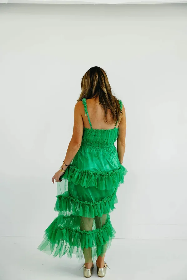 Triple Threads Green Dress - Image 3