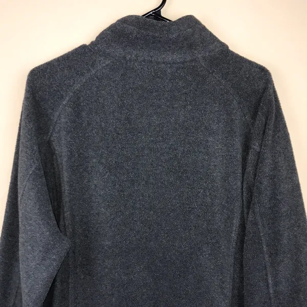 Columbia Women’s Camping Hiking Outdoor Gray Fleece Zip-Up Jacket - Image 8