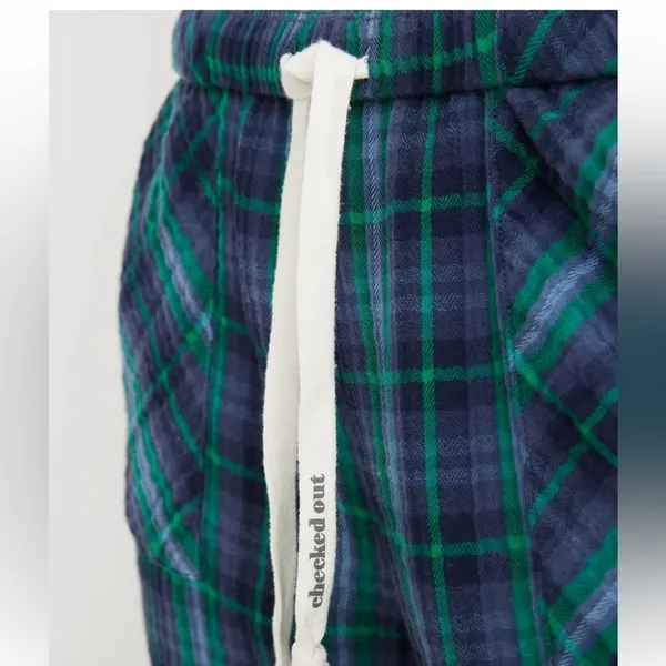 Aerie Soft Gauze Pajamas Joggers Sleep Set Small - Image 4