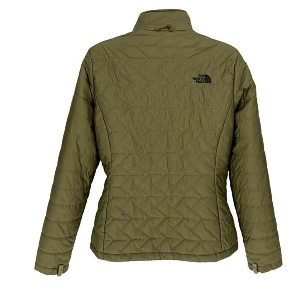 The North Face‎ Quilted Light Weight Jacket Water Resistant Moss Green Medium - Image 3