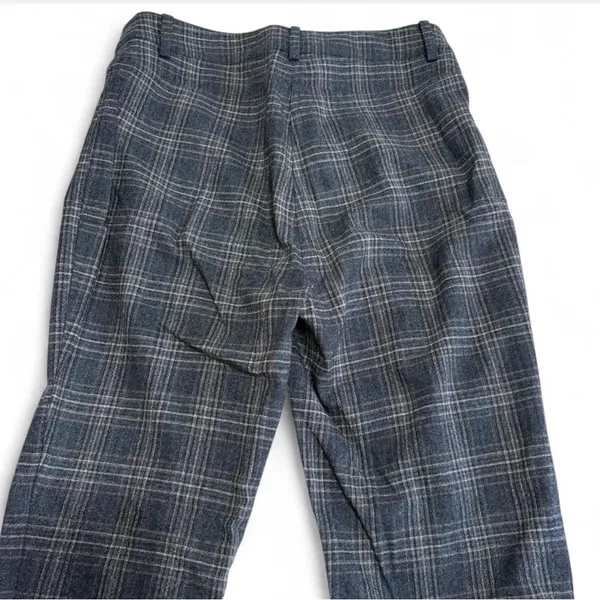 Theory Gray Checkered Women Pants, size XS - Image 2