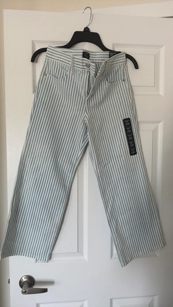J.Crew Striped Wide-Leg - Image 3