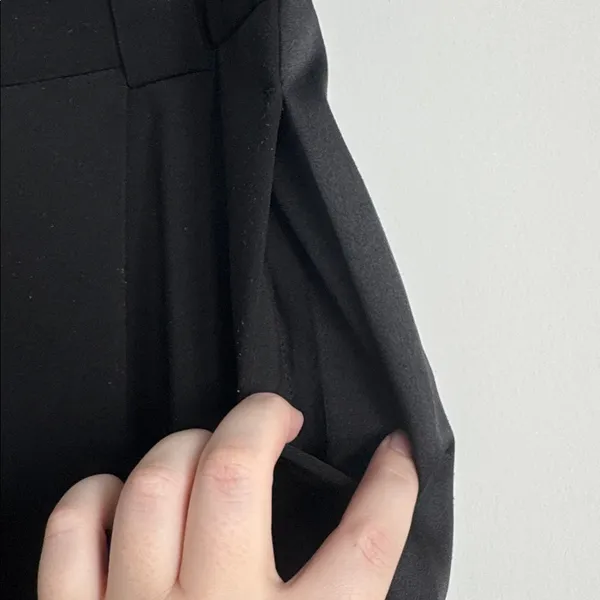 H&M Women's Classic Black Trousers Size 6 - Image 4