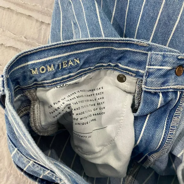 American Eagle High-Rise Mom Jeans SZ 0 - Image 6