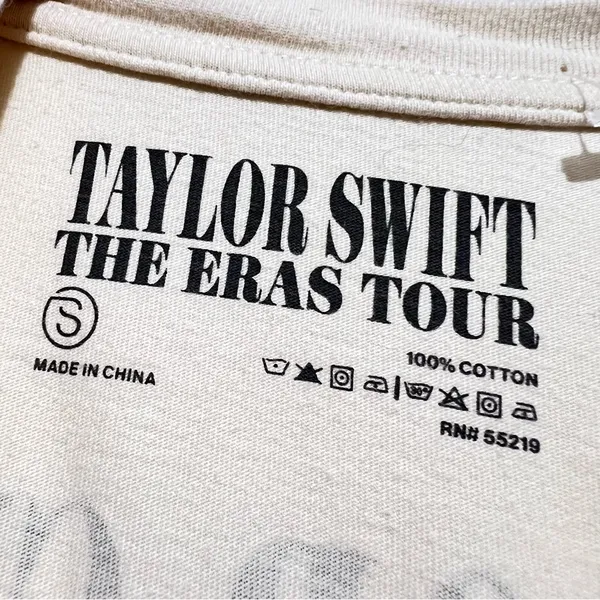 Taylor Swift Graphic Cream Tee - Image 3