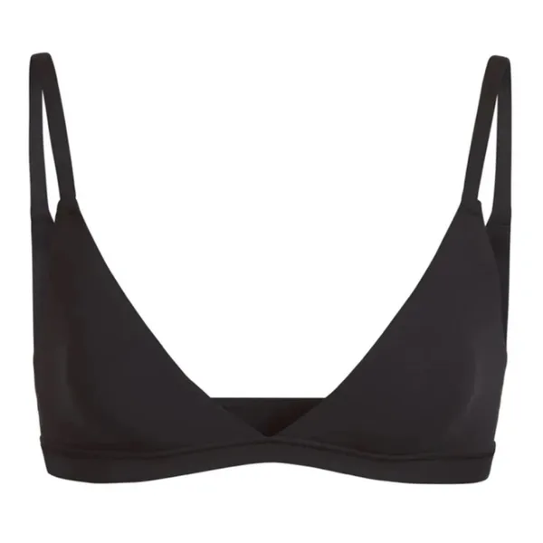 SKIMS Black Triangle Bralette M NEW - Image 5