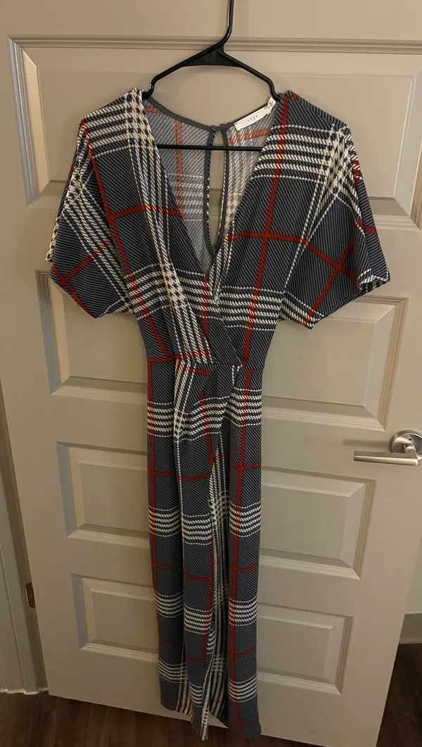 Lulu’s Plaid Jumpsuit - Image 2